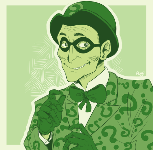 so I heard it’s riddler week