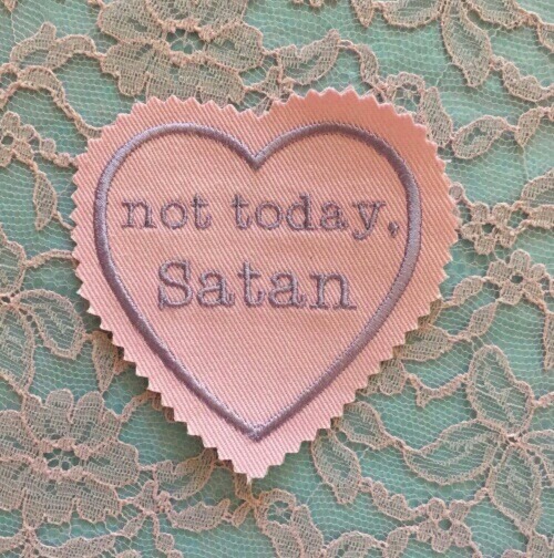 thatoneshopaholic:Not today ,Satan