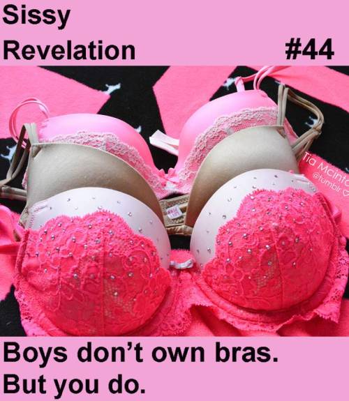 XXX feminization:  Boys don’t own bras… But photo