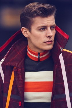 justdropithere:Janis Ancens by Dean Isidro - GQ Style Russia, FW17