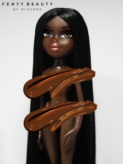 black bratz doll