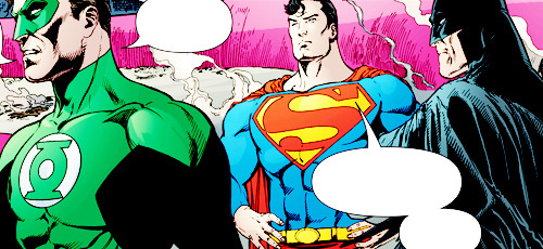 brucetimms:  [get to know me meme] favourite team ups: Superman, Batman and Green