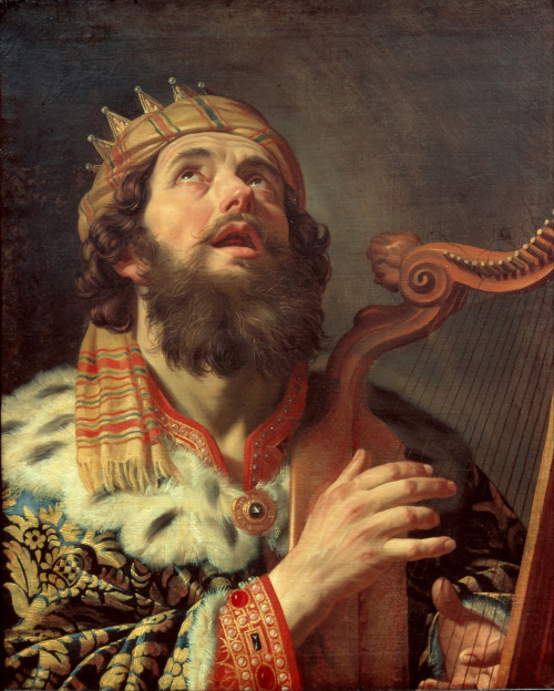 Gerard van Honthorst,King David Playing the Harp, ca. 1622, oil on canvas