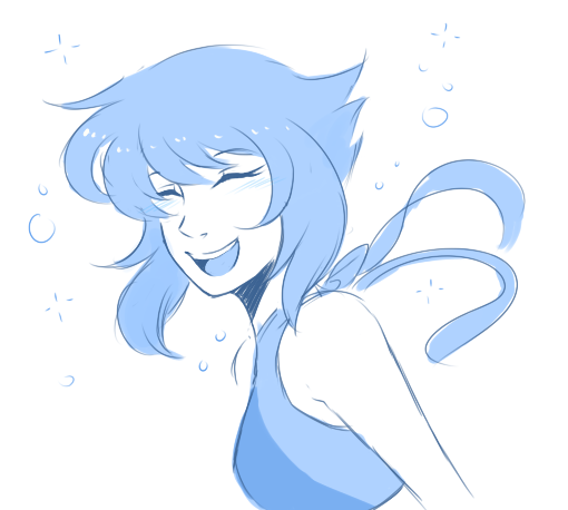 princessharumi:  have a 5 min happy lapis doodle from my twitter ~ 