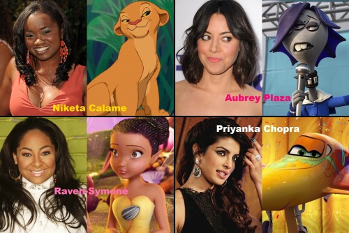 hotdamnitsbam:  lake-hold:   Women of color and the Disney characters they have played.   YES 