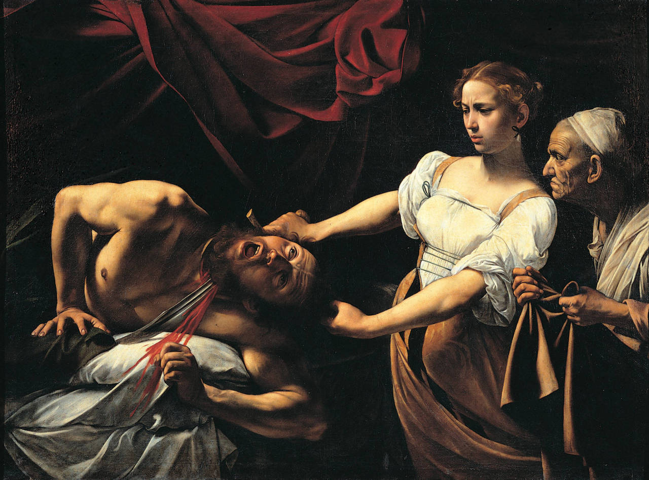 cunicular:  Three Versions of Judith Beheading Holofernes: Caravaggio (1571-1610)