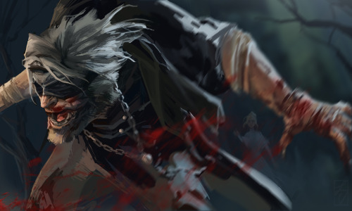 lilyvonk:Look who it is againJust listening to the soundtrack too much. Been sketching beast-form Ga
