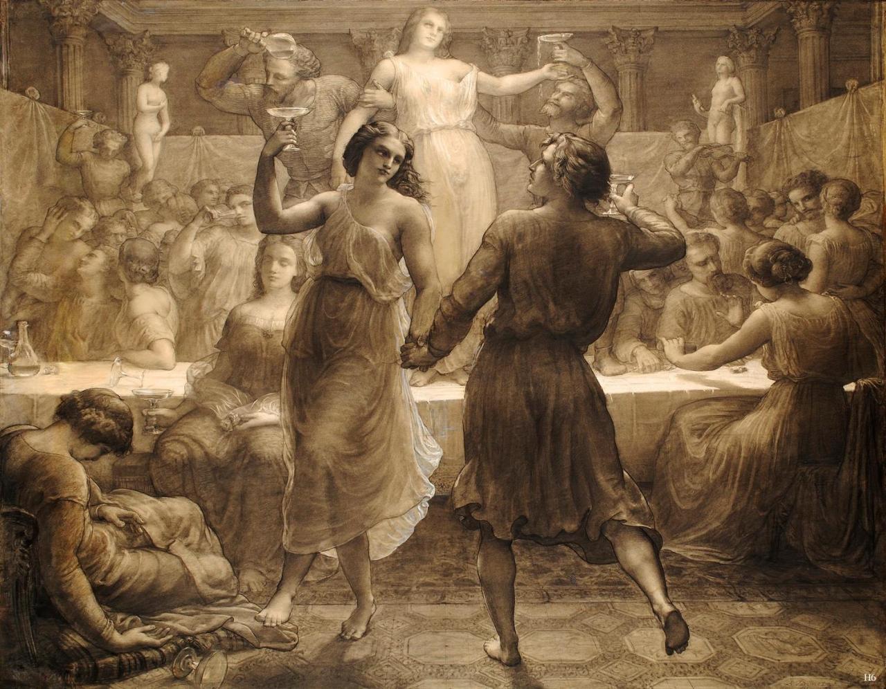hadrian6:  Poem of the Soul - Without God.  1861.Anne Francois Louis Janmot. French