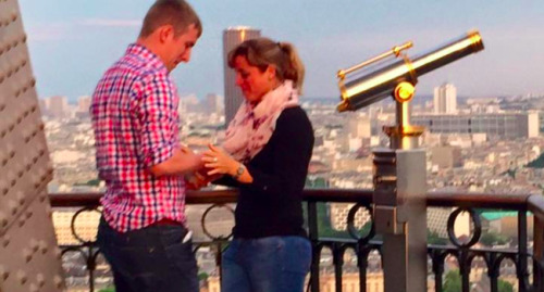 uproxx:  The Internet Is Looking For A Mystery Couple Who Got Engaged On The Eiffel Tower Can you help find the lovebirds in these photos? View on Uproxx