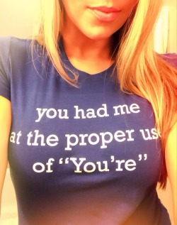 quitemystery:  knotted-up:  salacious-musings:  If you get this.. congratulations. ;)  Need  Now that I know there is a shirt, I’ll have to work on it more. :)  funny &amp; beautiful &hellip; you're gorgeous !