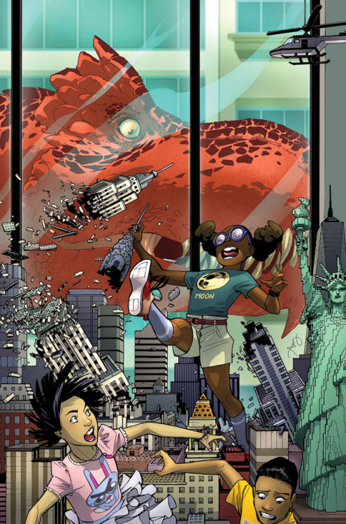 scienceninjaturtle: Character Spotlight- Lunella Layfayette (Moon Girl & Devil Dinosaur)