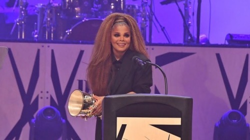 Porn photo fuckyesjanet:  Janet Jackson was awarded