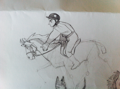 I found these doodles! I remember thinking buff Iwa, stallion oikawa, pup tobio.