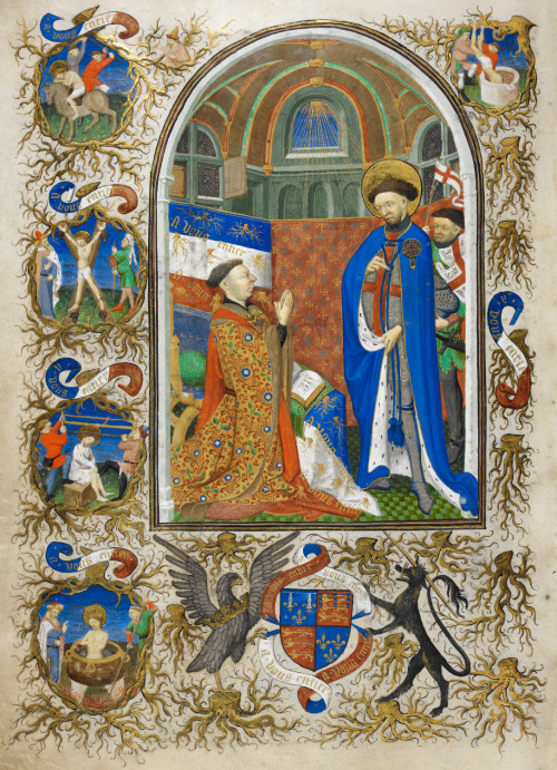 Illuminations from the Bedford Hours by the Bedford Master, c. 1410-30