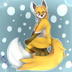 nexy-mobile:  Fox commission for a cool person