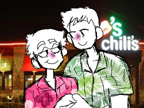 frog-babe: ….taking reigen to chilis tonight …