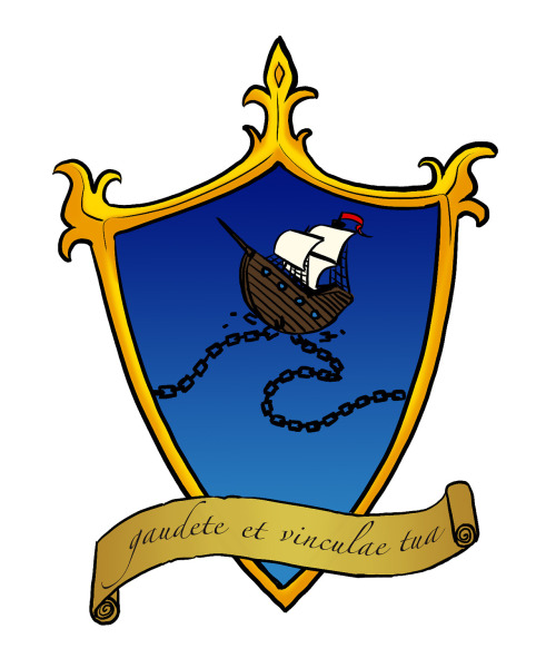 americanwizarding:The Crest of the Allegiance Academy commemorates Irma Cove’s famous seizure 