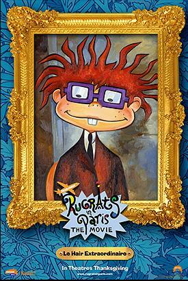 1upforlife:  “Rugrats in Paris” teaser movie poster ads (circa 2000) by artist