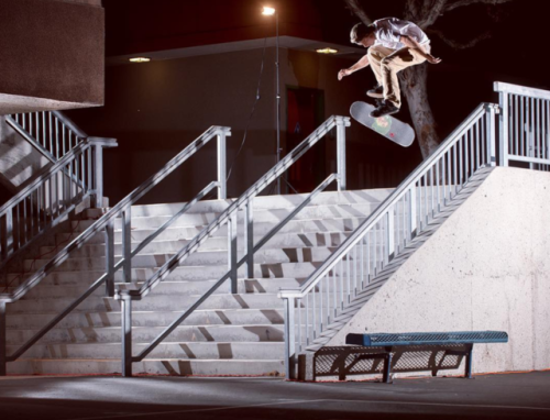 Joslin’s 360 Flip in 2014. #etniesskateboarding  Oliver Barton