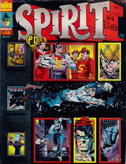 The Spirit No. 14 (Warren, 1976). Cover art