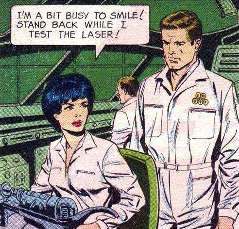 vintagegeekculture:
““I’m a bit busy to smile!” ”