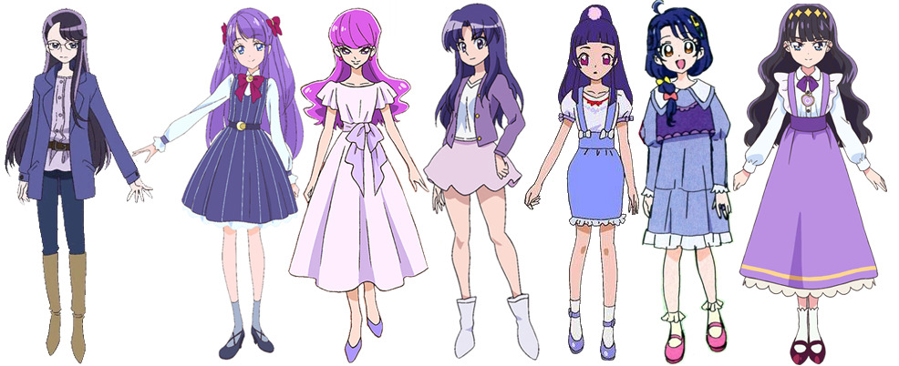 Mahou Furbies — Blue Cure civilian clothes.