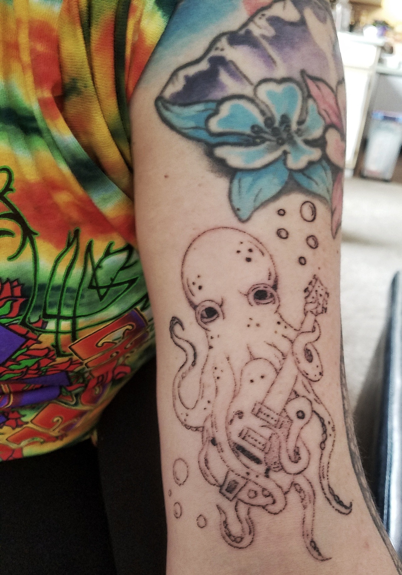 Tattoo john octopus frusciante Octopus tattoo