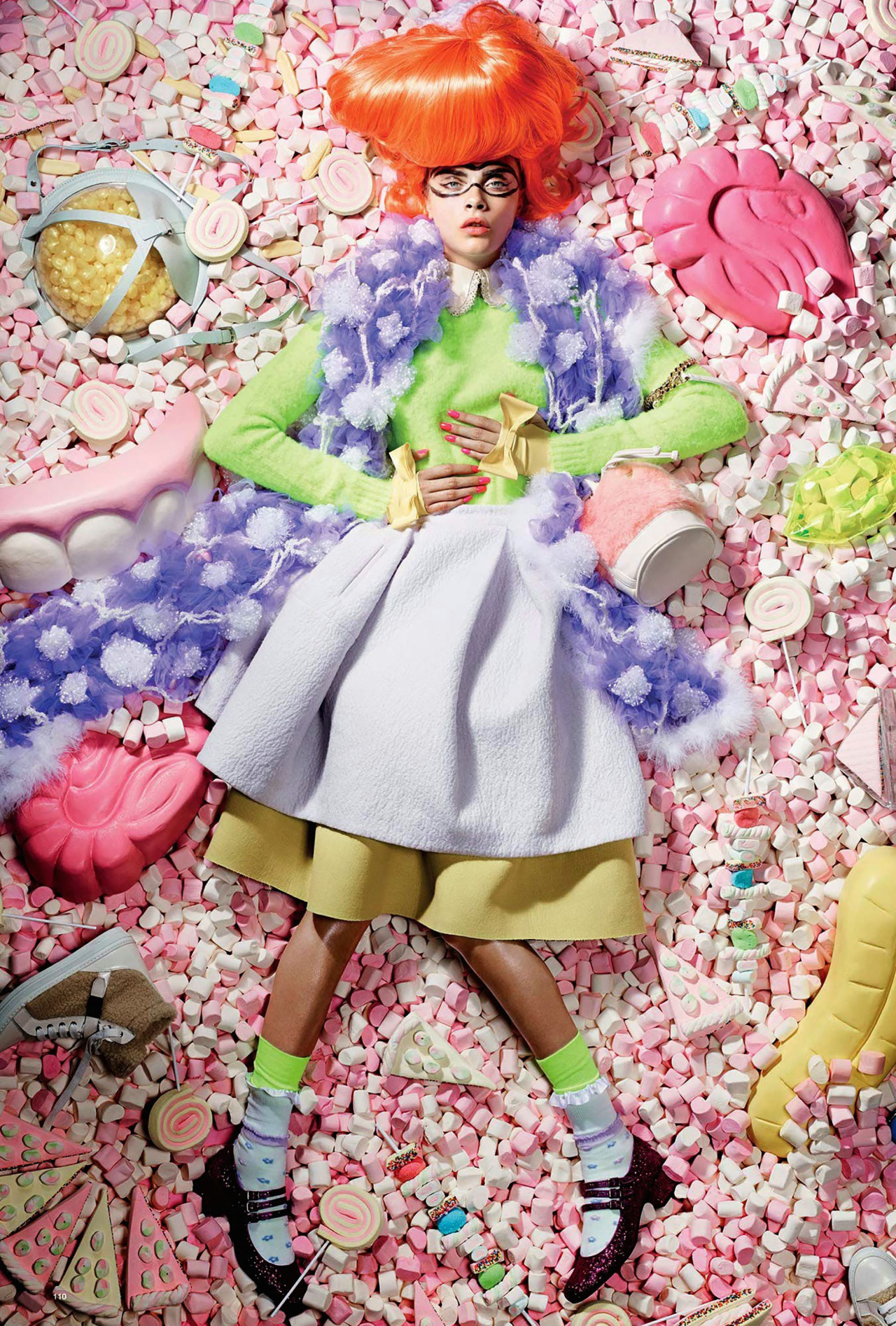 andreasanterini:  Cara Delevingne in “Sweetie” / Photographed by Liz Collins