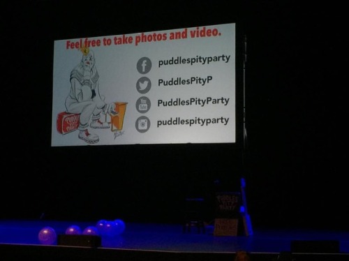 Guess Where I Am?!? #puddlespityparty #palaceoffinearts #nightout #livemusic #smokeyeyes #citylife #sanfrancisco
