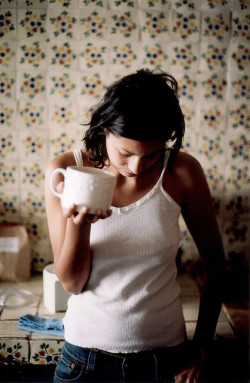 Women Nude in the Kitchen