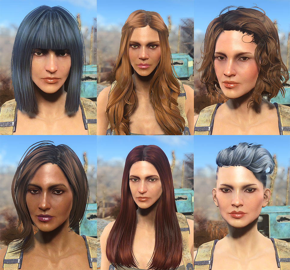 MiscHairstyle1.6 Download 47 New hairs for male... - Fallout 4 Mods