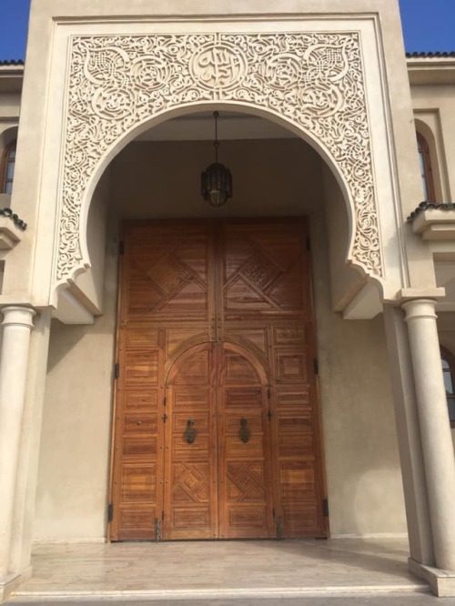 “This is our beautiful neighborhood mosque. Listening to the Adan, or call to prayer, is amazing. I 