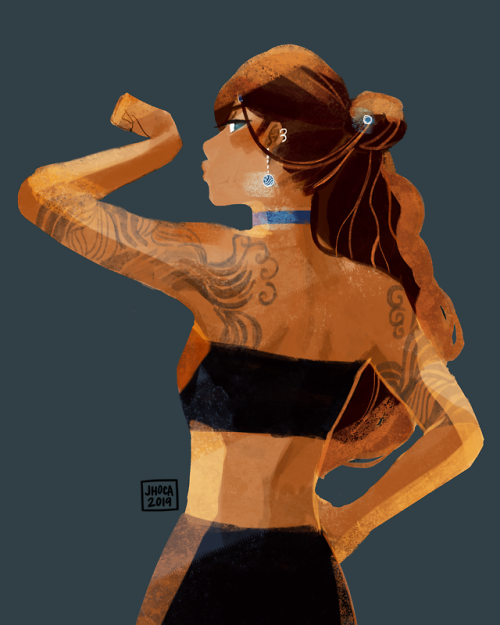 jhoca: ▶︎ tattoos x katara (twitter | instagram)my mind wouldn’t stop bothering me to dra