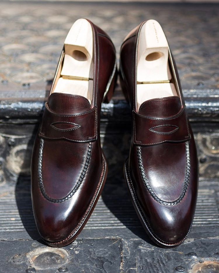 The Armoury Lightbox — #saintcrispins MOD 539 loafer on the classic ...
