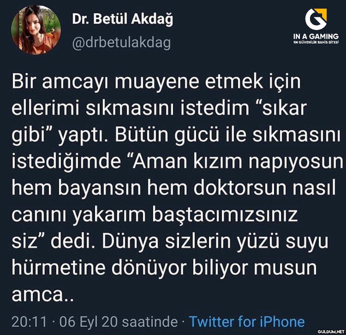 Dr. Betül Akdağ...