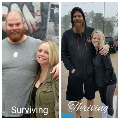 My fiance and I have come a long way. Making our health and wellness a priority and giving our bodie