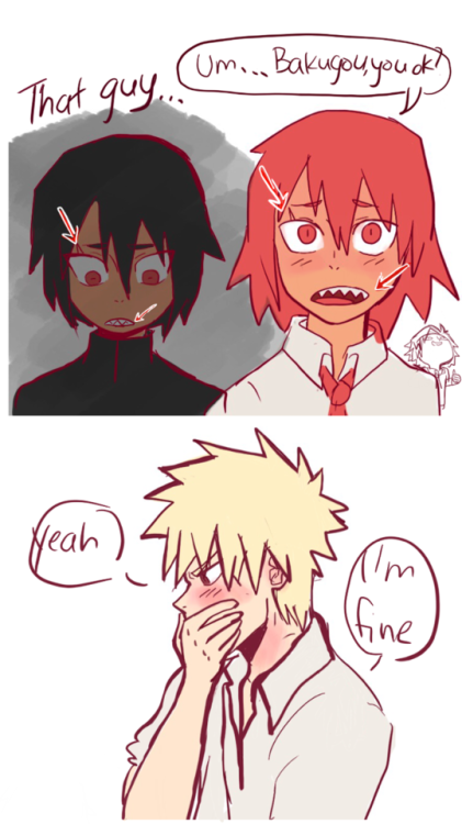 kirisheems: pt 1 of Bakugou Ruins His Own Life// I like the idea of kirishima knowing bakugou someho