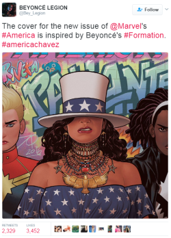 thesassyblacknerd:  hustleinatrap: now they just have to cast her in Black Panther! i need this cover.