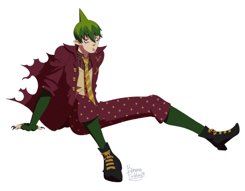 This Is A Newer Picture And The First Fanart I've Drawn For Blue Exorcist. Amaimon Was My Absolute Favorite