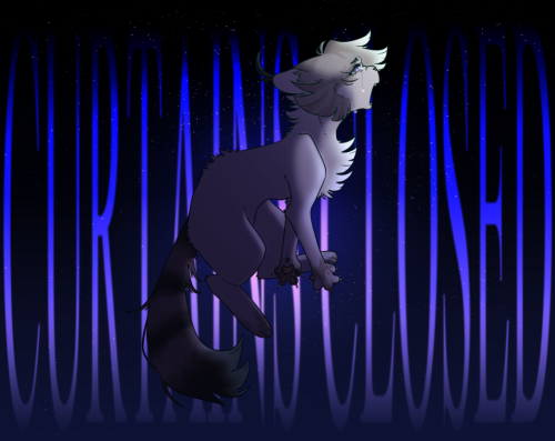 wormpaw:CURTAINS CLOSEDthe piece i put together for ranch’s death! again, probably one of if n
