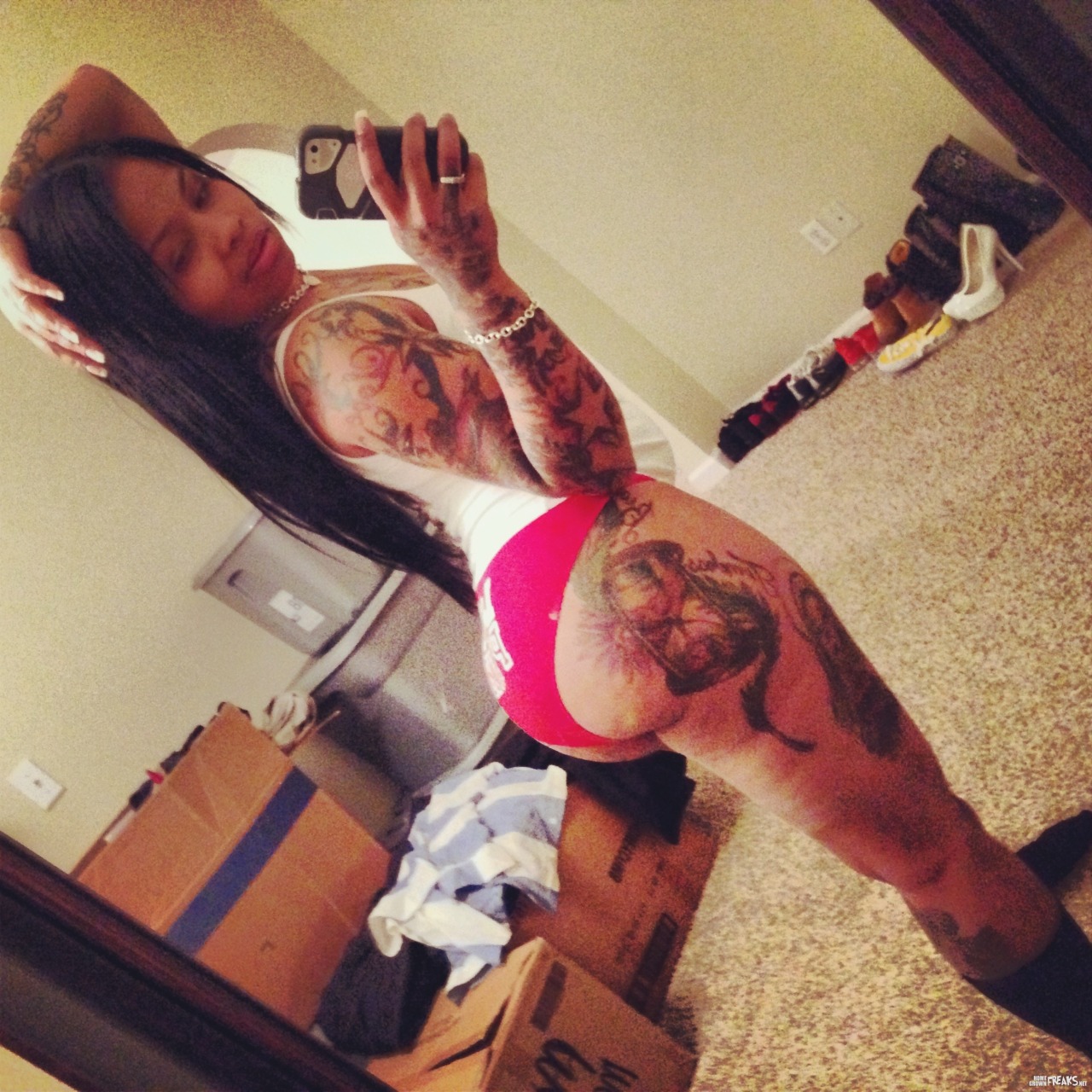 ghettogoodness:  Tatted Rat!