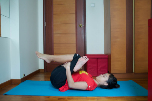 sassyyogi:  Yoga for Menstrual Cramps! A couple of you have asked me what kind of yoga poses you should do during shark week to ease the cramps and discomfort. Given that I normally have a really difficult time during shark week as well, I thought that