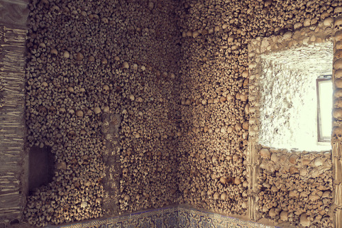 hislittleflower-throughconcrete: intheblueside:Capela dos Ossos by Javier Cortina Always reblog the 