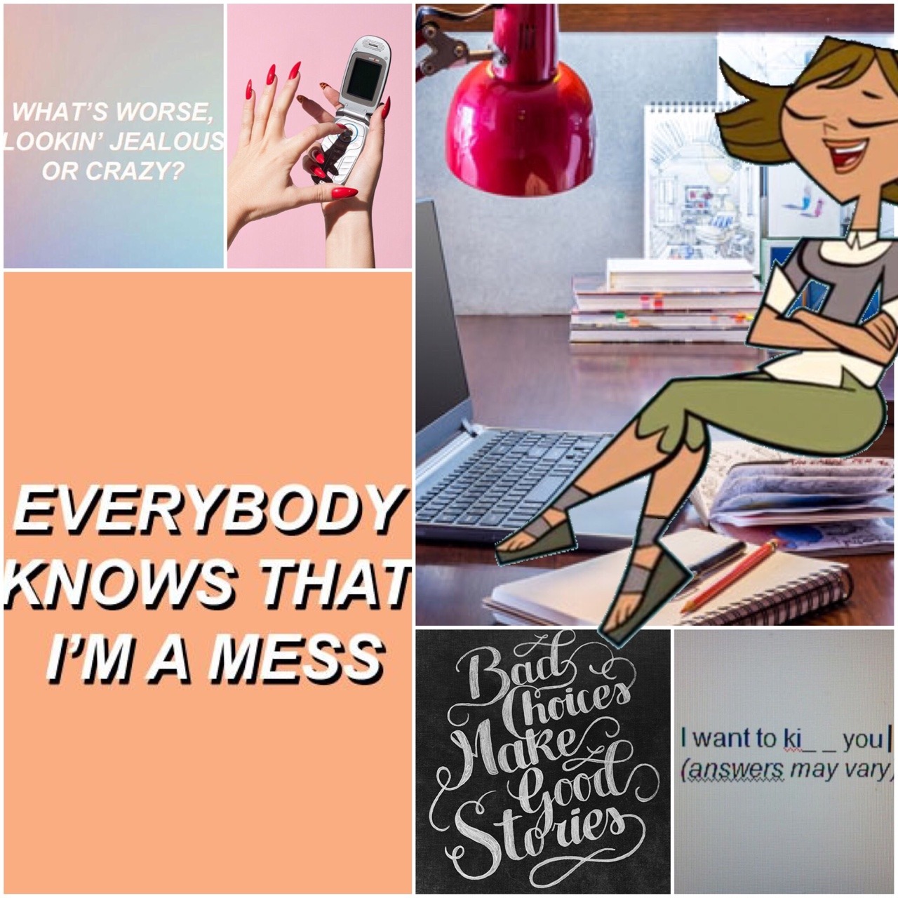 Aesthetics/Playlists for Total Drama