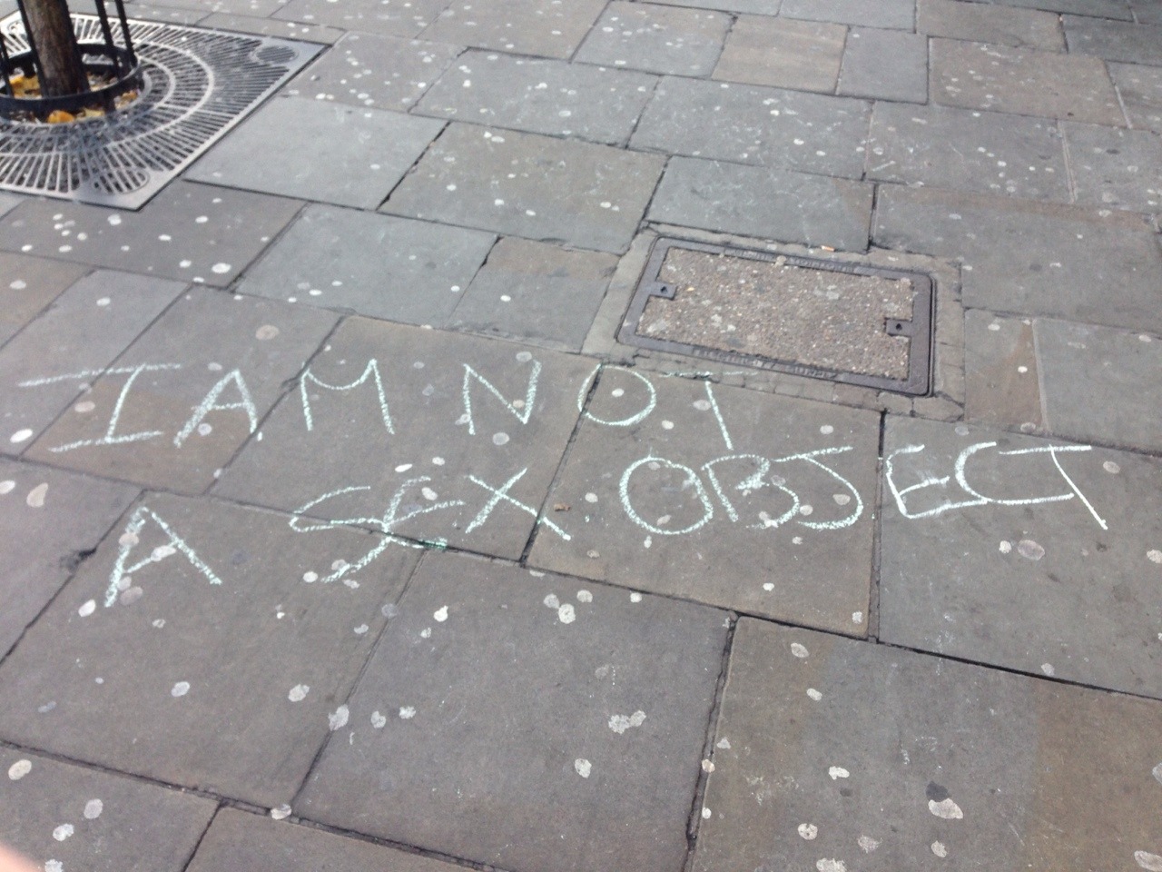 fearwillloose:  Today in town there was this incredible feminism peaceful protest