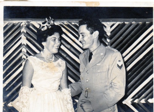 enrique262:Dad in his days as a Colombian army NCO, first one in Israel as a member of the United Na
