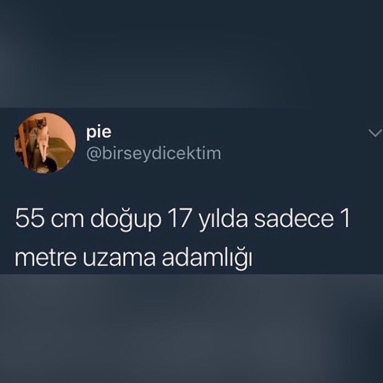 55 cm doğup 17 yılda...