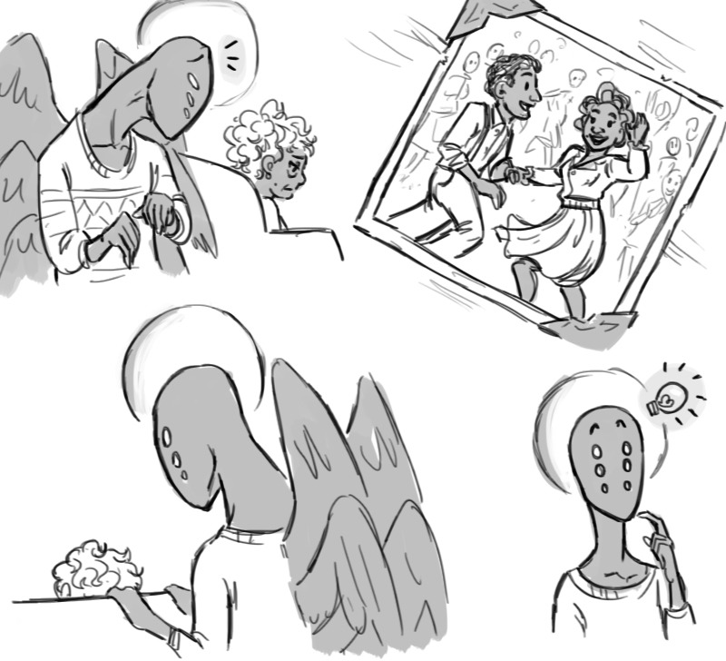 jennafowlerart:  I got this idea while I was doodling Josie earlier, and… ugh.