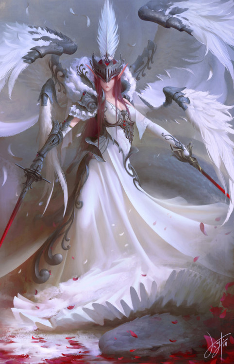 quarkmaster:  White eagle  kylin li  天使