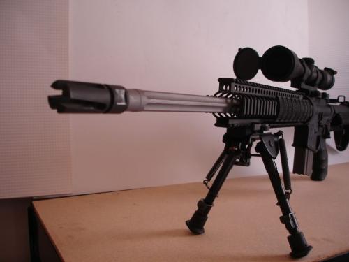 weaponslover:AR-15 build sniper rifle.